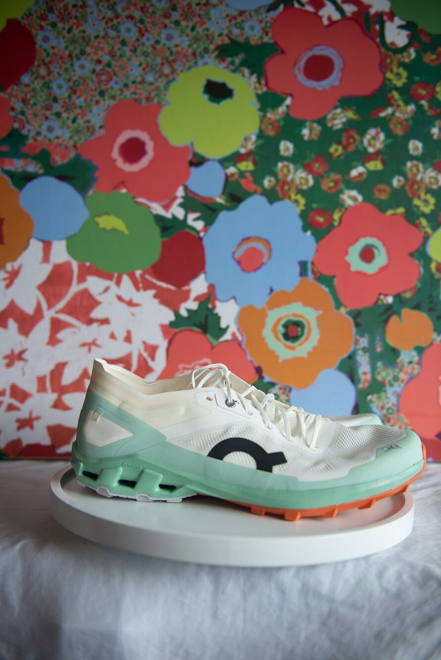 On Cloud Cloudventure Peak 3 Undyed-White Trail Running Shoes 12